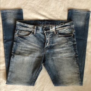 H&M Slim Low Waist Jeans “Washed Blue Denim”